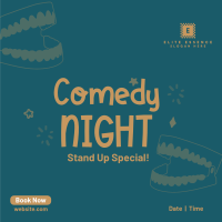 Comedy Night Instagram post Image Preview