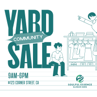 Community Yard Sale Instagram post Image Preview