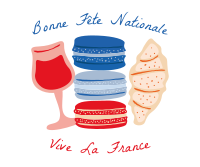 French Food Illustration Facebook post Image Preview