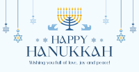 Hanukkah Candelabra Facebook ad Image Preview