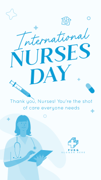 International Nurses Day Instagram Story Design