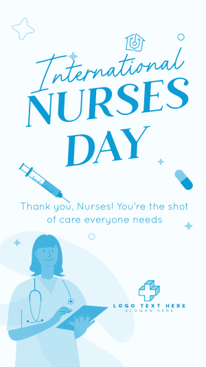International Nurses Day Instagram story Image Preview