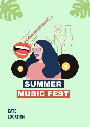 Summer Music Festival Flyer Image Preview