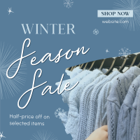 Winter Fashion Sale Instagram post Image Preview