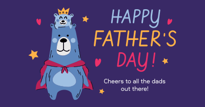 Best Papa Bear Facebook ad Image Preview