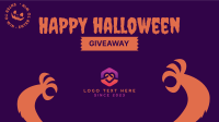 Happy Halloween Giveaway Facebook Event Cover Image Preview