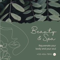 Beauty Spa Booking Instagram post Image Preview