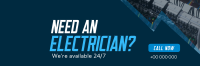 Electrical Maintenance Handyman Twitter header (cover) Image Preview