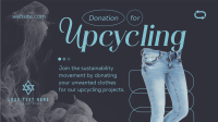 Fashion Upcycling Drive Video Image Preview