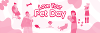 Quirky Pet Love Twitter Header Image Preview