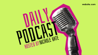 Daily Podcast Zoom background Image Preview