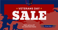 Remembering Veterans Sale Facebook ad Image Preview