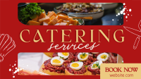 Savory Catering Services Facebook Event Cover Design