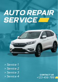 Auto Repair Service Flyer Image Preview