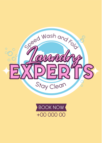 Laundry Experts Flyer Design