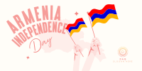 Celebrate Armenia Independence Twitter Post Image Preview