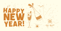 Happy New Year Facebook Ad Image Preview