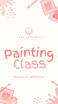 Quirky Painting Class TikTok video Image Preview