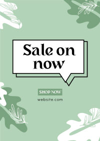 Organic Leafy Sale Poster Image Preview