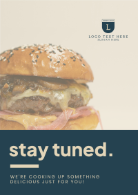 Exciting Burger Launch Flyer Image Preview