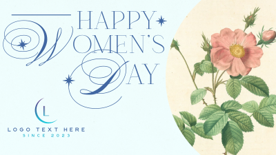 Modern Nostalgia Women's Day Facebook event cover Image Preview