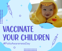 Vaccinate Your Children Facebook Post Design