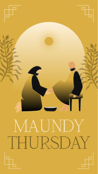 Maundy Thursday Washing of Feet Video Preview