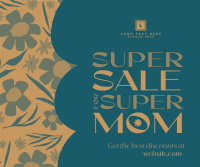 Mother's Day Sale Promo Facebook Post Design