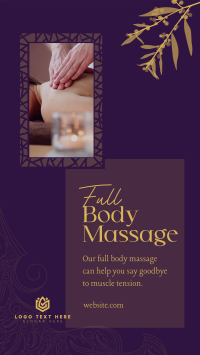 Luxe Body Massage TikTok video Image Preview