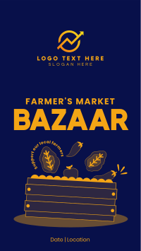 Farmers Market Facebook Story Design