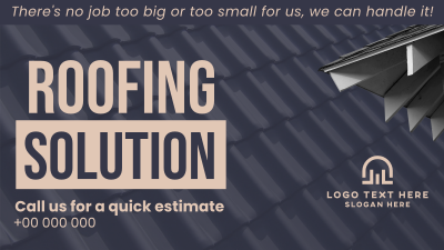 Roofing Solution Facebook event cover Image Preview