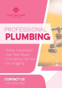 Modern Professional Plumbing Letterhead | BrandCrowd Letterhead Maker