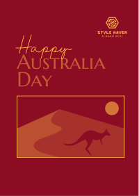 Australia Day Flyer Image Preview