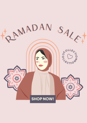 Ramadan Hijab Sale Poster Image Preview