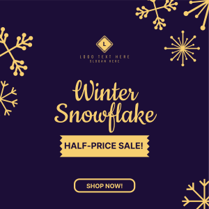 Winter Decor Sale Instagram post Image Preview