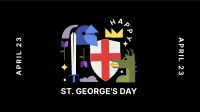 Happy St. George's Day  Facebook event cover Image Preview