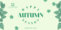 Autumn Season Leaves Twitter post Image Preview