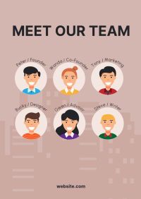 Corporate Team Poster Image Preview