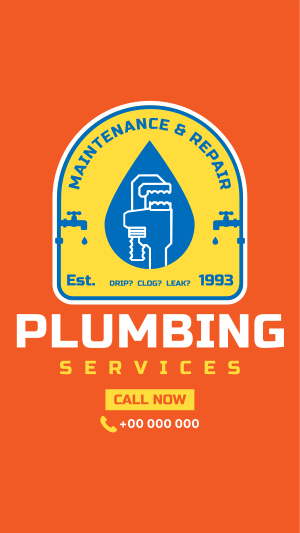 Plumbing Seal Facebook story Image Preview