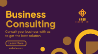 Abstract and Shapes Business Consult Video Image Preview