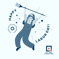 Labor Day Jump Instagram Post Image Preview