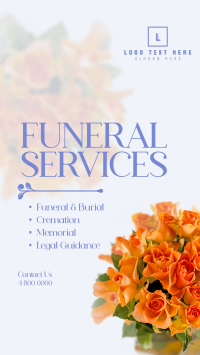 Funeral Bouquet YouTube Short Design