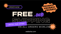 Worldwide Shipping Promo Facebook Event Cover Image Preview