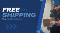 Limited Free Shipping Promo Facebook event cover Image Preview