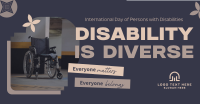 Disabled People Matters Facebook ad Image Preview