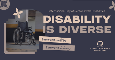 Disabled People Matters Facebook ad Image Preview