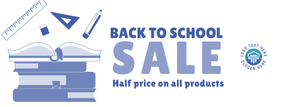Back To School Discount Facebook cover Image Preview