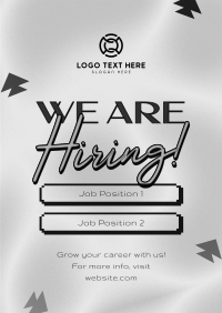 Generic Job Post Hiring Flyer Image Preview