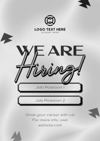 Generic Job Post Hiring Flyer Design