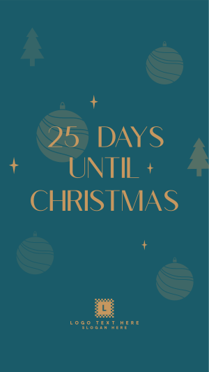 Cristmas Countdown Facebook story Image Preview